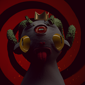 Mi proyecto del curso: Creación y animación de monstruos con Cinema 4D . Un projet de 3D, Animation, Animation de personnages, Animation 3D, Modélisation 3D , et Conception de personnages 3D de Christian Del Angel - 09.06.2023