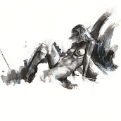 Desnudos Ein Projekt aus dem Bereich Zeichnung, Porträtzeichnung, Artistische Zeichnung und Anatomische Zeichnung von Adán Luis López Alemán - 14.06.2023