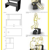 Basello poster. Design, Traditional illustration, 3D, Furniture Design, and Making project by Marina Loddo - 06.14.2023