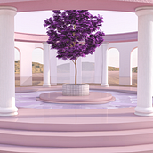 Mi proyecto del curso: Ilustración 3D: espacios surrealistas con Cinema 4D. Un proyecto de Arquitectura y Visualización arquitectónica de Sebastian Gomez - 14.06.2023