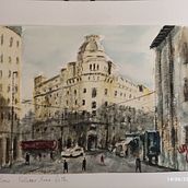 Milano Palazzo Arese Litta. Watercolor Painting project by mrov5903 - 06.14.2023