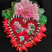 Mi proyecto del curso: Diseño de moda: pintura y bordado sobre prendas Ein Projekt aus dem Bereich Malerei, Modedesign, Stickerei, Upc, cling, Textildesign und DIY von carola22palma - 09.06.2023
