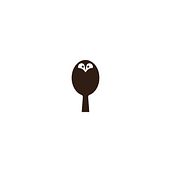 Barn Owl + Spoon Logo Concept. Un progetto di Design di loghi, Design, Br, ing, Br e identit di Tommaso Marangoni - 14.06.2023