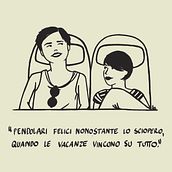 il passeggero 8b. Un progetto di Illustrazione tradizionale, Disegno, Stor, telling e Disegno artistico di valentina cobetto - 14.06.2023