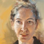 My project for course: Contemporary Oil Portraiture - without oil. Ilustração tradicional, Artes plásticas, Pintura, e Pintura a óleo projeto de drkqdmb6wz - 14.06.2023