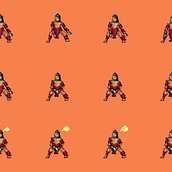 Mi proyecto del curso: Animación de personajes en pixel art para videojuegos. Character Animation, Video Games, Pixel Art, and Game Development project by Vanessa Boggio - 06.14.2023