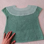 Mi proyecto del curso: Crochet: diseña prendas y patrones con tejido circular Ein Projekt aus dem Bereich Erweiterungsentwicklung, Weben, DIY, Crochet und Modedesign von Ana Nogales Molano - 14.06.2023