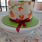 My project for course:  Cake Painting Techniques for Creating Edible Art. Design, Painting, and DIY project by ajani_edirisooriya - 06.05.2023