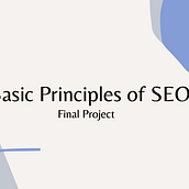 My project for course: Basic Principles of SEO. Marketing, Digital Marketing, Mobile Marketing, Content Marketing, Growth Marketing, and SEO project by maripen4 - 06.11.2023
