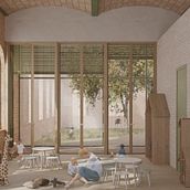 Mi proyecto: Escola Bressol y Terraza en el campo . % Nicole Estrella Méndez tarafından hazırlanan 3D, Mimarlık, Dijital Mimarlık, 3D Tasarım, Ve ArchVIZ projesi - 06.14.2023