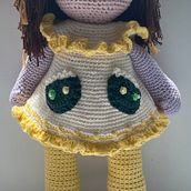 Mi proyecto del curso: Elaboración de muñecas amigurumi románticas. Arts, Crafts, To, Design, Fiber Arts, Crochet, Amigurumi, and Textile Design project by Gloria Camero - 06.12.2023