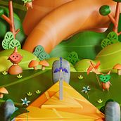 Mi proyecto del curso: Universos 3D a todo color: modela en Cinema 4D y Redshift. 3D, Digital Illustration, 3D Modeling, and 3D Design project by Omar Josué Plata Granados - 06.15.2023