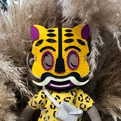 Tecuán- Muñeco textil de colección. Un proyecto de Diseño textil, Diseño de juguetes, Diseño de personajes y Diseño de personajes 3D de Brenda Becerril - 15.06.2023