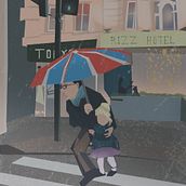 My project for course: Cinematic Digital Illustration with Photoshop. Un projet de Illustration traditionnelle, Illustration numérique , et Art conceptuel de Kalliopi Chourdaki - 16.06.2023