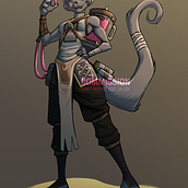Commission . Projekt z dziedziny Trad, c, jna ilustracja, Projektowanie postaci,  R, sunek, Ilustracja c, frowa, Concept art, R, sunek realist, czn, R, sunek c i frow użytkownika Refer - 16.06.2023
