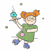 curly_girl. Un progetto di Illustrazione tradizionale di color_milk - 16.06.2023