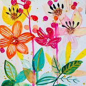 My project for course: Artistic Floral Watercolor: Connect with Nature. Un progetto di Illustrazione tradizionale, Pittura, Pittura ad acquerello e Illustrazione botanica di Caroline Chung-Wipff - 17.06.2023