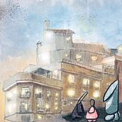Mi proyecto del curso: Dibujo, pintura y digitalización en Photoshop de mundos imaginarios. Sketching, Drawing, Digital Illustration, Architectural Illustration, and Narrative project by Anna Afinogenova - 06.17.2023