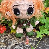Mein Abschlussprojekt für den Kurs: Amigurumis: Menschliche Figuren häkeln. Artesanato, Design de brinquedos, Tecido, Crochê, Amigurumi, e Design têxtil projeto de susanne_karner - 17.06.2023