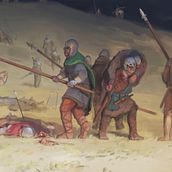 Ambush of the Royal Knights. Traditional illustration, Character Design, and Concept Art project by Illia Stepanov - 06.17.2023