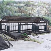 The Quiet Room in Autumn. Traditional illustration project by Nikki Beadle - 06.13.2023