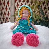 Mi proyecto del curso: Elaboración de muñecas amigurumi románticas Ein Projekt aus dem Bereich H, werk, Spielzeugdesign, Weben, Crochet, Amigurumi und Textildesign von jenfuenzalida - 17.06.2023