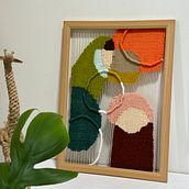 My project for course: Contemporary Tapestry Weaving. Un proyecto de Artesanía, Interiorismo, Tejido, Telar y Diseño textil de Nataly - 17.06.2023