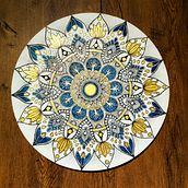 My project for course: Painting Acrylic Mandalas with Professional Techniques. Painting, Drawing, Acr, and lic Painting project by zsofia_varga - 06.19.2023