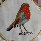 Mi proyecto del curso: Pintar con hilo: técnicas de ilustración textil. Traditional illustration, Embroider, and Textile Design project by ali-chu - 06.19.2023