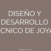 Portfolio de diseño y desarrollo técnico de joyas. Design, Criatividade, UX / UI, Consultoria criativa, Marketing, Web Design, e Desenvolvimento de portfólio projeto de Carmen Raya - 19.06.2023