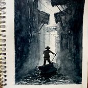 My project for course: Expressive Watercolor Painting: Create Compelling Illustrations. Fine Arts, Painting, and Watercolor Painting project by Mauricio Rivero - 06.19.2023