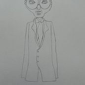Start of A pencil illustration . % Petter tarafından hazırlanan Geleneksel illüstras, Ve on projesi - 06.19.2023