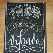 My project for course: Creative Doodling and Hand-Lettering for Beginners. Een project van Traditionele illustratie,  Belettering,  Tekening,  H y lettering van erika_holicova - 20.06.2023