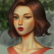 Meu projeto do curso: Retrato digital no Photoshop com um toque de fantasia. Projekt z dziedziny Trad, c i jna ilustracja użytkownika Tiago Lima - 03.06.2022