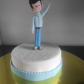 Mi proyecto del curso: Modelado de personajes con pasta de azúcar. Design, Character Design, and DIY project by Graciela Barreto - 06.20.2023