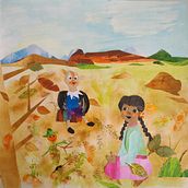 Mi proyecto del curso: Creación de personajes ilustrados con papel. Un progetto di Illustrazione tradizionale, Character design, Collage, Papercraft, Illustrazione infantile e Creatività con i bambini di Mirtha Graciela Ancalao - 21.06.2023