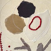 Proyecto de Raquel Ortiz del curso: Técnicas de bordado experimental sobre papel. Fine Arts, Collage, Embroider, and Textile Design project by Raquel Ortíz Art - 06.21.2023