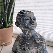 My project for course: Introduction to Clay Figurative Sculpture. Fine Arts, and Sculpture project by djf307 - 06.21.2023