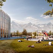 Mi proyecto del curso: Técnicas de Matte Painting para ArchViz. Photo Retouching, Digital Photograph, Digital Architecture, ArchVIZ, Photomontage, and Matte Painting project by Javiera Pérez Tobar - 06.19.2023