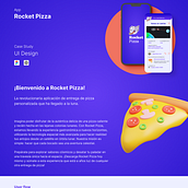 Mi proyecto del curso: Rocket Pizza. Design, Interactive Design, Web Design, Mobile Design, and App Design project by Paula A Delgado N - 06.20.2023