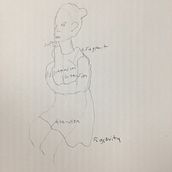 My project for course: Basic Principles of Drawing People from Imagination. Ilustração tradicional, Artes plásticas, Esboçado, Desenho a lápis, Desenho, Desenho artístico, e Desenho anatômico projeto de maryhreynolds - 19.06.2023