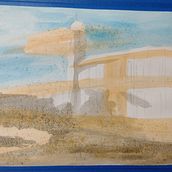 Mi proyecto del curso: Paisajes urbanos en acuarela. Un proyecto de Pintura a la acuarela e Ilustración arquitectónica de Viviana Cappa - 21.06.2023