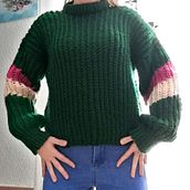 Mi proyecto del curso: Crochet: crea prendas con una sola aguja. Fashion Design, Fiber Arts, DIY, Crochet, and Textile Design project by saraml - 06.22.2023