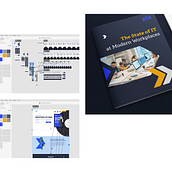 Website and ebook design for Zix . UX / UI și Design editorial de Lina Markiv - 12.13.2021