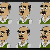 MODEL SHEET: ROBERTO. Un progetto di Illustrazione tradizionale, Animazione, Character design e Disegno digitale di Daniela Ochoa - 22.06.2023