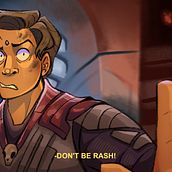 Don't Be Rash Ein Projekt aus dem Bereich Traditionelle Illustration, Digitale Illustration und Kino, Video und TV von Hannah Lowery - 22.06.2023