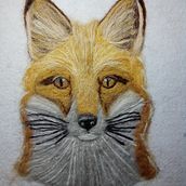 Mi proyecto del curso: Needle felting: crea retratos con lana. Arts, Crafts, Fiber Arts, Naturalistic Illustration, Needle Felting, and Textile Design project by margesabogal - 06.22.2023
