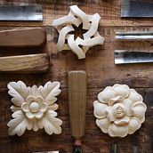 Wood carving ornament. Linden wood.. Un proyecto de Carpintería de Oleksandr Hrytsai - 23.06.2023