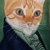 Rubito. Traditional illustration, Fine Arts, and Gouache Painting project by Aura Aura - 06.15.2023
