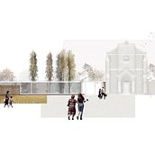 Centro cultural . Traditional illustration, and Architecture project by arqantonellaricciardi - 06.23.2023